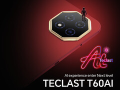 O T60Ai vem com o Android 15 pré-instalado. (Fonte da imagem: Teclast)