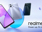O Realme C31 tem um display de 6,5 polegadas e uma grande bateria. (Fonte da imagem: Realme)