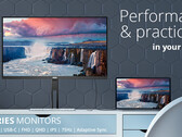 Todos os monitores da série AOC V5 suportam conectividade USB tipo C. (Fonte de imagem: AOC)