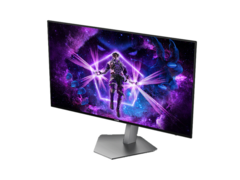 O novo Agon Pro AG276QKD2 da AOC (foto) inclui 2 x HDMI 2.1 (DSC), 1 x DisplayPort 2.1, 2 x USB 3.2 Gen 1 Tipo A, 1 x USB 3.2 Gen 1 Tipo B (upstream) e uma porta de saída de áudio de 3,5 mm. Não há porta USB-C aqui. (Fonte da imagem: Display Specifications)