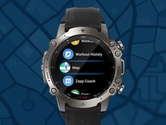 O smartwatch Amazfit Falcon recebeu uma atualização, trazendo novos recursos. (Fonte da imagem: Amazfit)