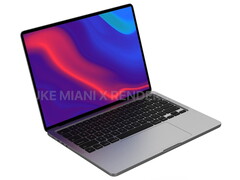 O MacBook Pro 14, supostamente, não será enviado até o final do outono ou inverno de 2021. (Fonte da imagem: Luke Miani & Ian Zelbo)