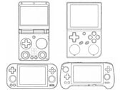 Ilustrações de diferentes consoles retrô da Anbernic