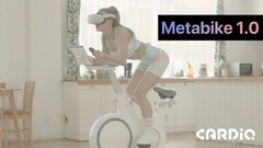 A Cardio Health Metabike permite que você ganhe ativos criptográficos para jogar jogos à medida que você trabalha. (Fonte de imagem: Cardio Saúde)