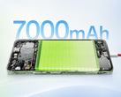 O Nord CE6 Lite possui uma bateria de 7.000mAh.