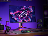 O ROG Swift OLED PG32UCDMR é muito parecido com o PG32UCDM, na última foto. (Fonte da imagem: Asus)
