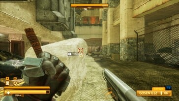 Na imagem: uma captura de tela do jogo SPRAWL zero.