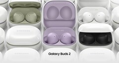 O Galaxy Buds2. (Fonte: Samsung)