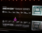 O CEO da AMD apresenta no CES 2023 a linha Dragon Range-HX baseada em chipsets para laptops de entusiastas. (Imagem: AMD CES 2023 Keynote)