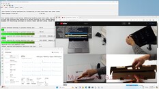 Latência máxima ao abrir várias guias do navegador e reproduzir vídeo 4K