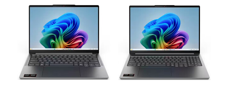 modelos de 14 e 16 polegadas, da esquerda para a direita. (Fonte da imagem: Lenovo)