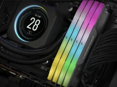 Renderização oficial do kit Corsair Vengeance RGB.