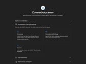 Captura de tela do centro de privacidade do ChatGPT mostrando os tópicos sobre memória, anúncios personalizados e localização