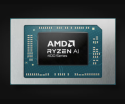 Análise de desempenho e eficiência do AMD Ryzen AI 400. (Fonte da imagem: AMD)