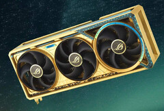 A ROG Astral GeForce RTX 5090 Dhahab OC (Fonte da imagem: Asus)