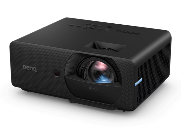 O projetor de mapeamento de casas a laser de curto alcance LH830ST da BenQ. (Fonte da imagem: BenQ, editado)