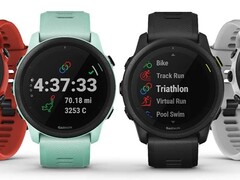 A Garmin lançou a versão Beta 12.53 para os smartwatches Forerunner 245, 745 e 945. (Fonte da imagem: Garmin)