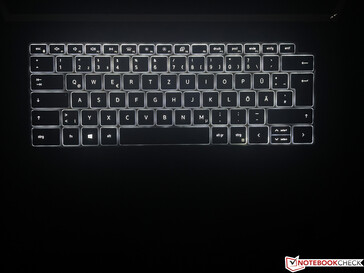 Iluminação do teclado