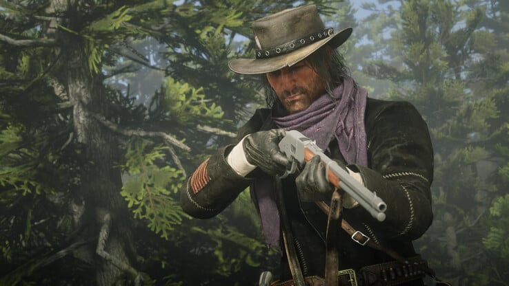 Imagem mostrando John Marston em Red Dead Redemption 2. (Fonte da imagem: suika1885 - Nexus Mods)