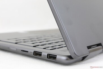 As bordas e os cantos são muito mais arredondados para contrastar com os designs mais nítidos da maioria dos outros laptops
