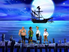 A icônica série de aventura point and click Monkey Island também pode ser jogada via ScummVM (Imagem: Lucasfilm Games)
