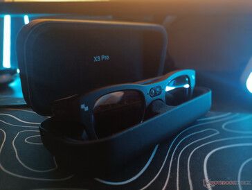 O estojo de transporte incluído