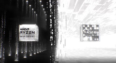 A AMD afirma que os chips móveis Ryzen 6000 oferecem melhor desempenho por watt do que os processadores concorrentes Intel Alder Lake. (Fonte de imagem: AMD)