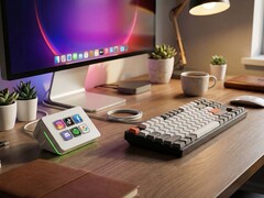 Esse teclado de baixo custo com LCDs pode ser usado sem fio