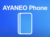 Até o momento, a Ayaneo só mostrou uma silhueta de seu primeiro smartphone para jogos. (Fonte da imagem: Ayaneo - editado)