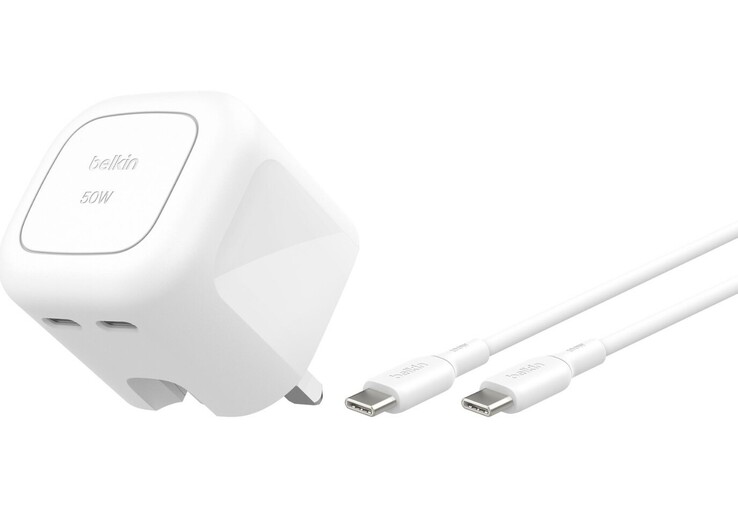 O carregador Belkin BoostCharge de 50 watts. (Fonte da imagem: Belkin)