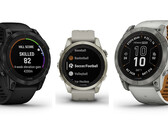 A atualização da série Fenix 7 será lançada juntamente com muitos outros novos smartwatches da Garmin. (Fonte da imagem: Roland Quandt &amp; WinFuture)