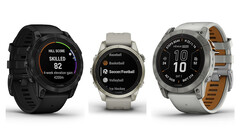 A atualização da série Fenix 7 será lançada juntamente com muitos outros novos smartwatches da Garmin. (Fonte da imagem: Roland Quandt &amp;amp; WinFuture)