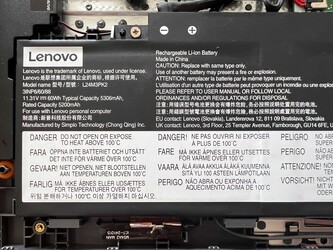 Informações sobre a bateria