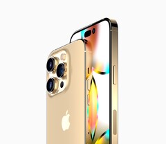 conceito de renderização do iPhone 14 Pro. (Fonte: ld_vova)