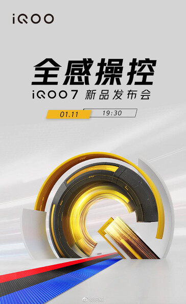 IQOO 7. (Fonte da imagem: Weibo via @yabhishekhd)
