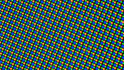 Estrutura de subpixel RGGB