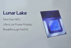 Lunar Lake com memória LPDDR5X no pacote (Fonte da imagem: Intel)