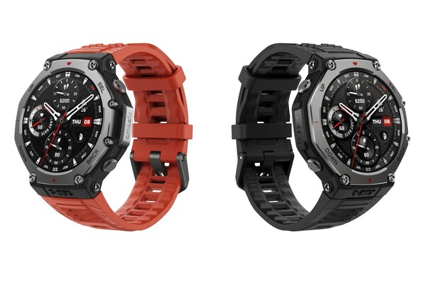 O Amazfit T-Rex 3 agora vem com 32 GB de armazenamento, 8 vezes mais do que a geração anterior. (Fonte da imagem: Amazfit)