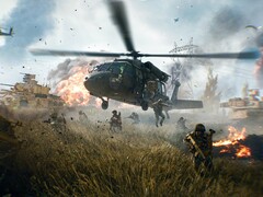 Um único golpe de lançador de granadas não é suficiente para destruir um helicóptero no Battlefield 6 - a menos que ele já esteja danificado. (Fonte da imagem: Steam)