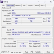 Placa-mãe CPU-Z