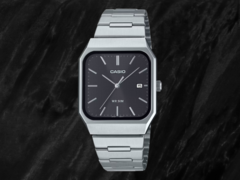 O relógio MTP-B185D-1AV da Casio (foto) já está disponível no Reino Unido. (Fonte da imagem: Casio)