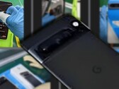 Mais fotos ao vivo do Google Pixel 8 Pro foram vazadas, aparentemente da linha de produção. (Fonte da imagem: Pretend Studio - editado)