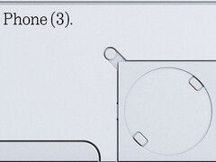 O Phone 3 terá 5 anos de atualizações principais Android e 7 anos de patches de segurança. Foto: teaser do telefone. (Fonte da imagem: Nothing - editado)