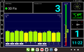 Recepção de GPS em ambientes externos