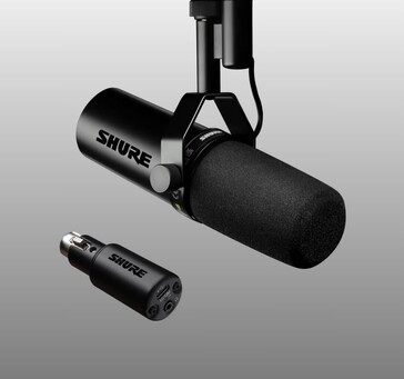 Pacote com interface compacta MVX2U XLR para USB (Fonte da imagem: Shure)