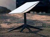 O prato Starlink Mini está disponível com um plano Roam de 100 GB. (Fonte da imagem: SpaceX)