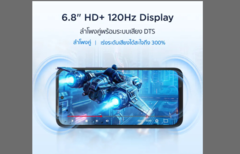 O TCL K70 Power 4G possui uma bateria de 6.500 mAh