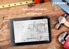 O Galaxy Tab Active 5 Pro é o novo tablet robusto da Samsung (Fonte da imagem: Samsung)