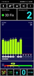 Teste GNSS: Ao ar livre