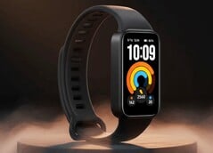 A Xiaomi Smart Band 11 Active apresenta uma caixa ligeiramente mais larga e mais angular do que a de sua versão anterior.